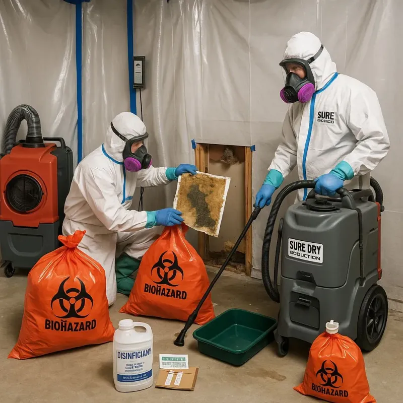 Contaminated Water Handling Protocols process in Alamo, TN